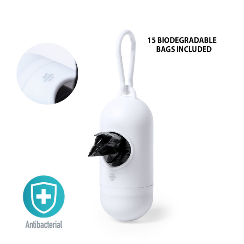 DISPENSADOR BOLSAS ANTIBACTERIANO WABIK 6681